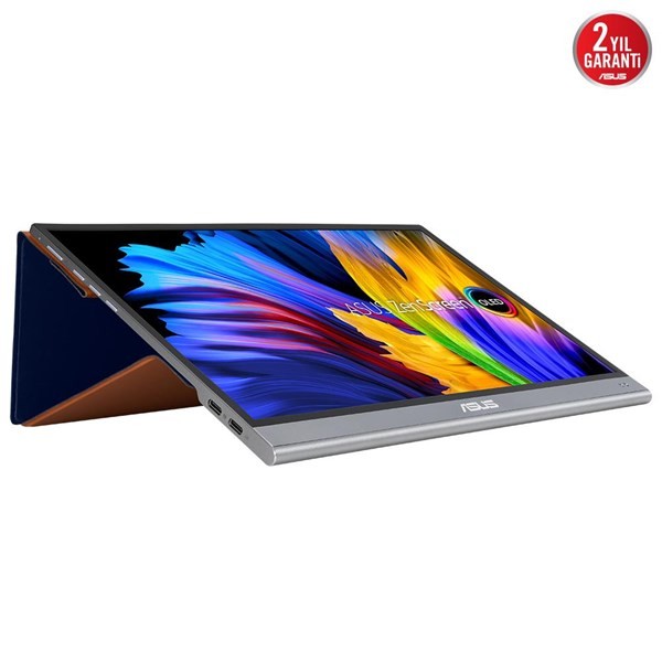 Asus Zenscreen MQ13AH 13.3 OLED  1920X1080 1ms 400CD Mini-Hdmı Usb-C 3yıl Parlak Ekran, Eyecare Taşınabilir USB Monıtor