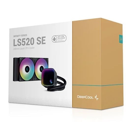 Deep Cool Deepcool LS520 Se Rgb 240MM Sıvı Soğutma Siyah