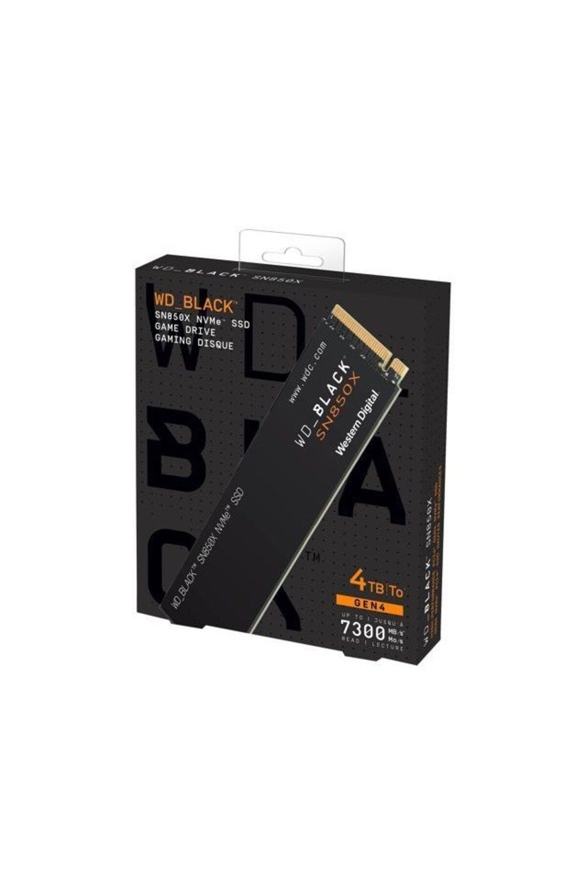 WD Black SN850X 4TB NVMe M.2 (7300/6600)