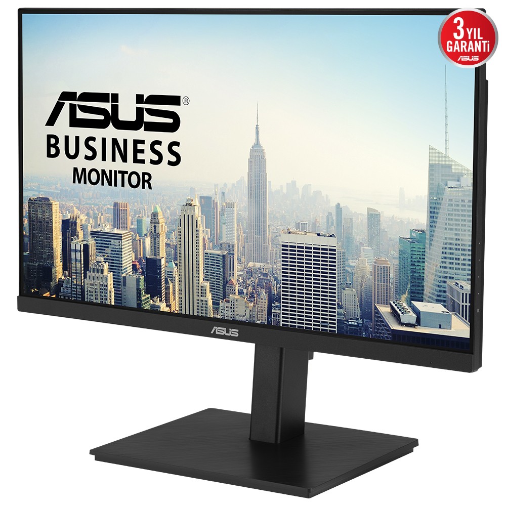 Asus VA27ECPSN 27 IPS FREESYNC 1920x1080 5MS 75HZ DP HDMI USB-C USB MM VESA 3YIL RJ45, EYECARE, FLICKER-FREE,CERCEVESIZ,DUSUK MAVI ISIK Monitör