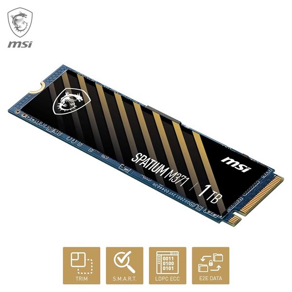 MSI Spatium M371 1TB NVMe M.2 SSD
