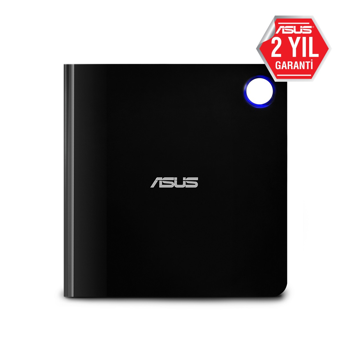 ASUS SBW-06D5H-U HARİCİ İNCE BLU-RAY YAZICI  M-DİSC  USB TYPE-C VE TYPE-A DESTEKLİ  SİYAH