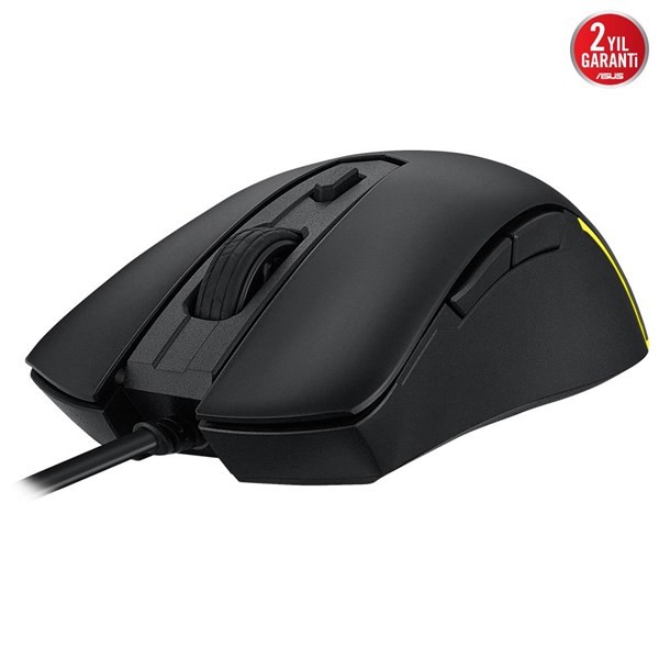 ASUS TUF Gaming M3 Gen II Aura Sync Rgb 8000 Dpı Sensor 60 Milyon Tıklama Ömrü 59 Gram Hafıf Tasarım Oyuncu Mouse
