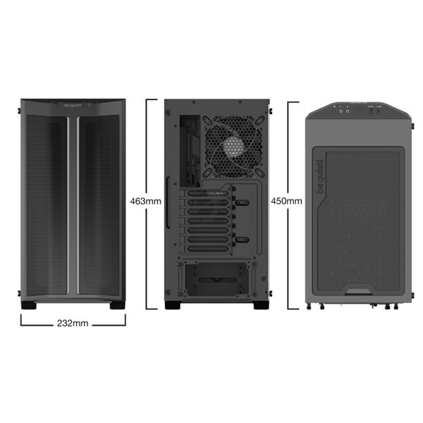 Be Quiet! Pure Base 500DX Pencereli Siyah Oyuncu Kasası BGW37