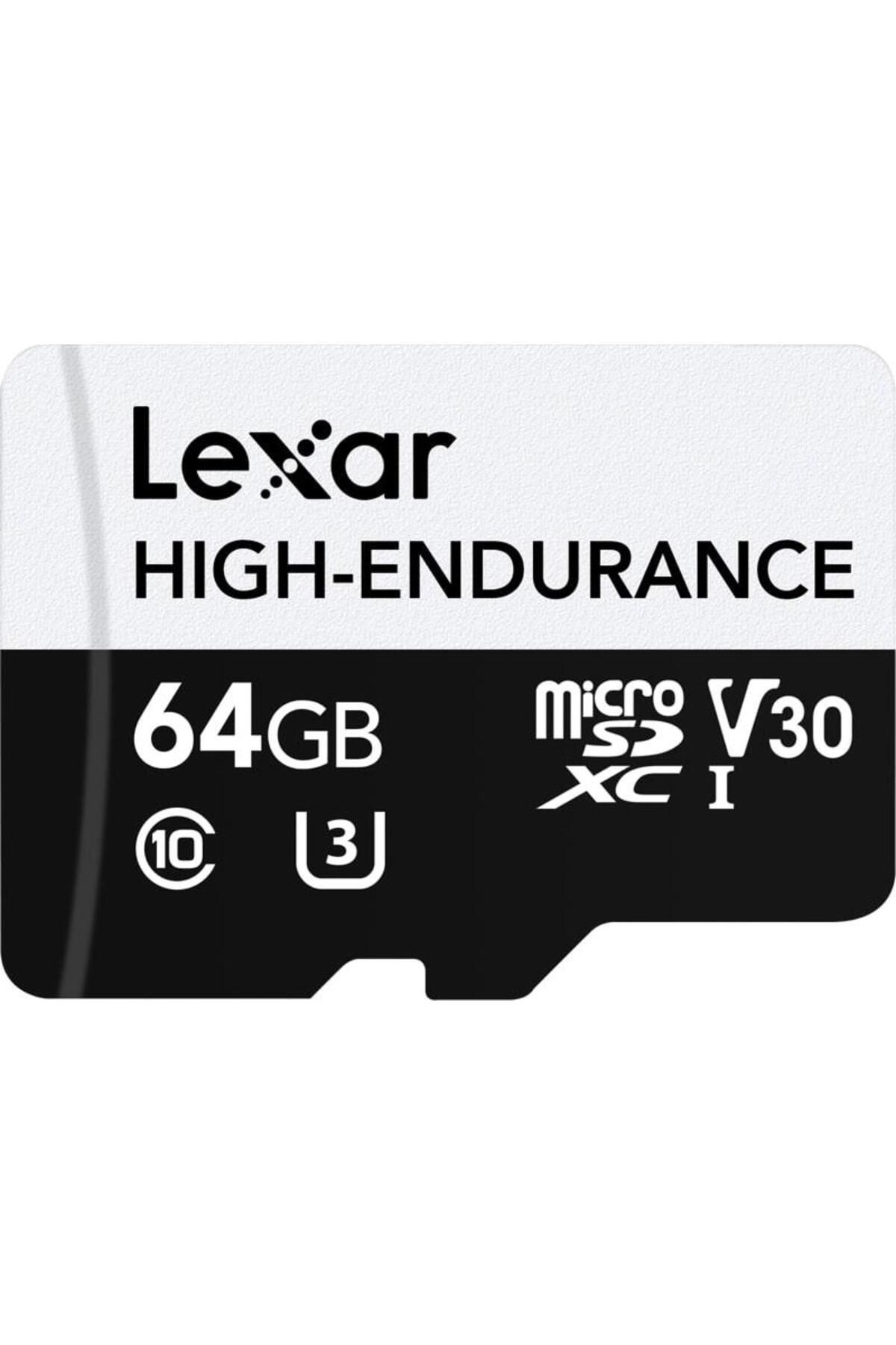 High Endurance 64gb Micro SD 100MB V30 4K Hafıza Kartı