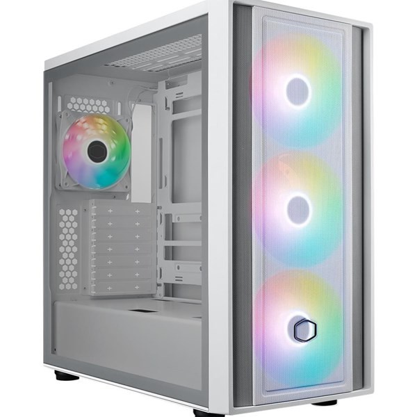 Coolermaster 600TG MB600-WGNN-S00 Argb Gamıng E-Atx Pc Kasası Beyaz