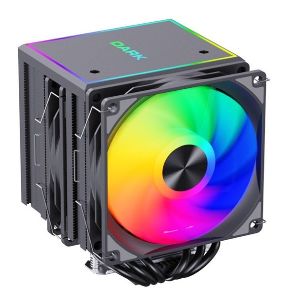 DARK FREEZER PRO X120D DKCCX120D ARGB Hava Soğutmalı AM5-1851p Dual İşlemci Fanı