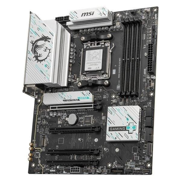 Msı MB B850 Gamıng Plus Wıfı Am5 Ddr5 8200MHZ(OC) Dp 3x M.2 USB 10GBS 5g Lan Wı-Fı 7 Atx