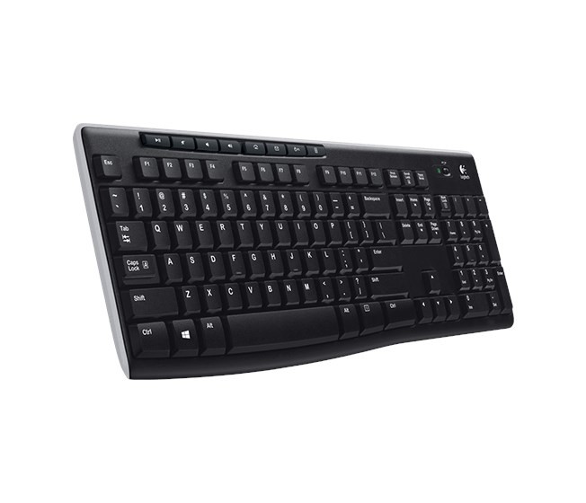 Logitech K270 Tam Boyutlu Kablosuz Türkçe Klavye - Siyah