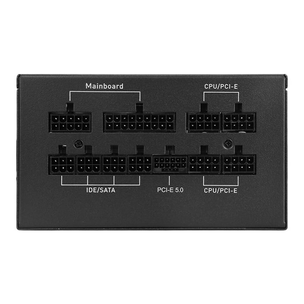 Powerboost 850W 80+ Gold Warrıor  BST-ATX850GF1 Pcıe 5.0 Tam Modüler Power Supply