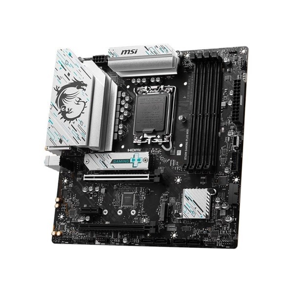 MSI MB B760M GAMING PLUS WIFI SOKET 1700 DDR5 6800(OC) PCI-E M.2 USB3.2 HDMI DP 1x 2.5G LAN WI-FI 6E ATX