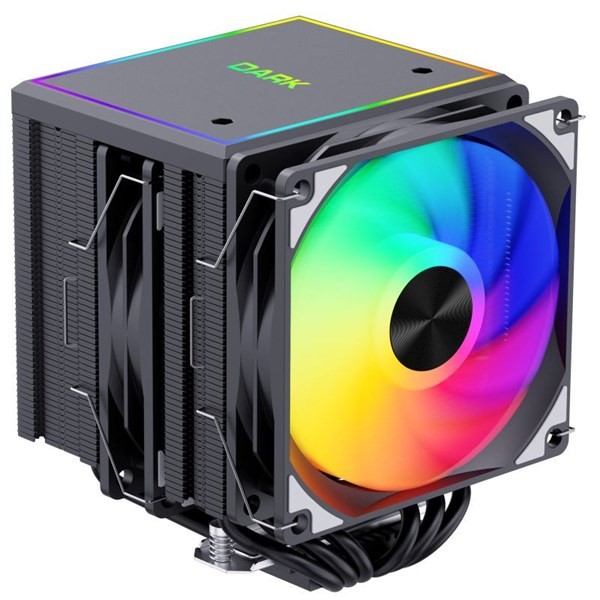 DARK FREEZER PRO X120D DKCCX120D ARGB Hava Soğutmalı AM5-1851p Dual İşlemci Fanı