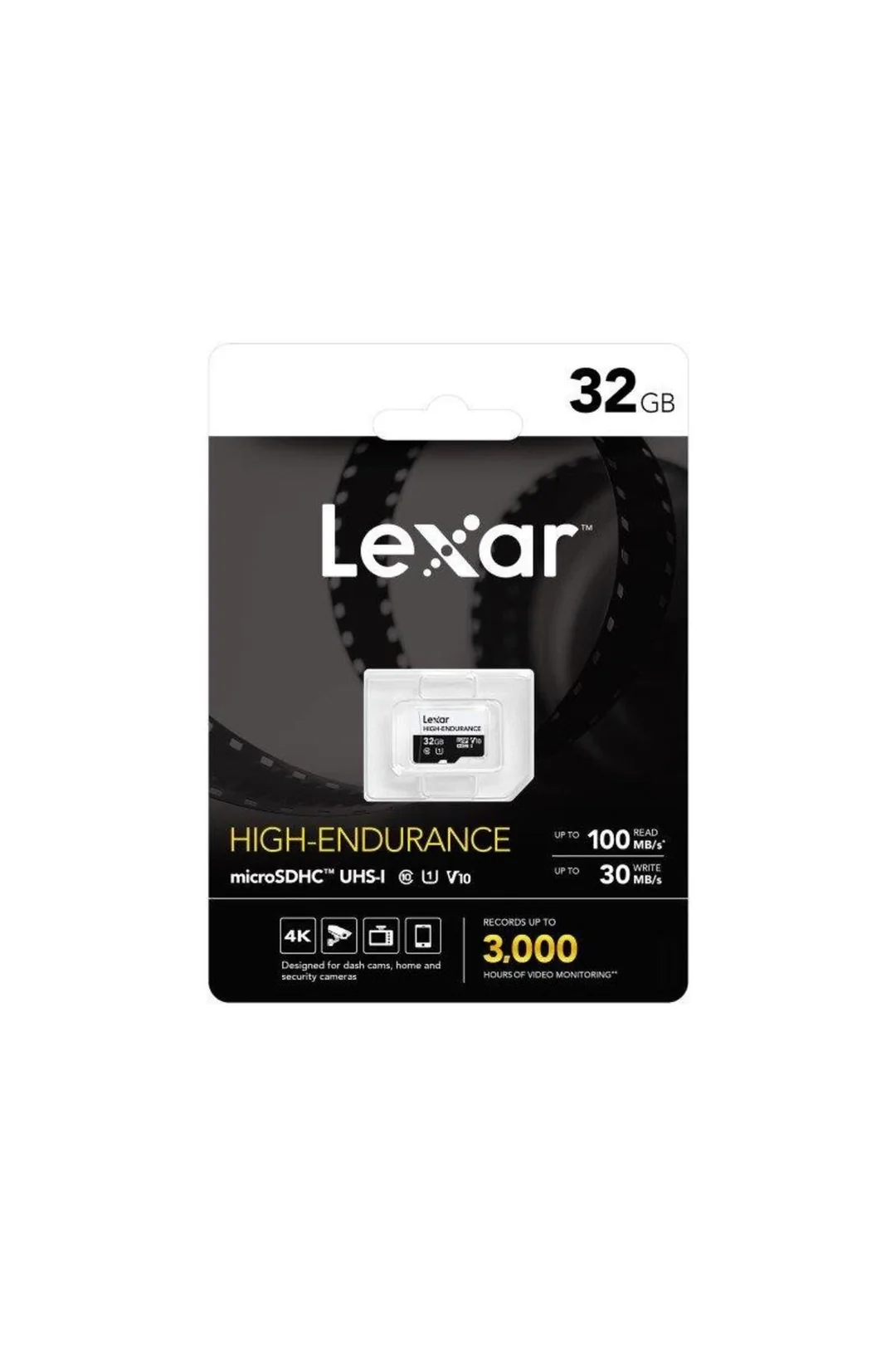 High Endurance 32gb Micro SD 100MB V10 Hafıza Kartı