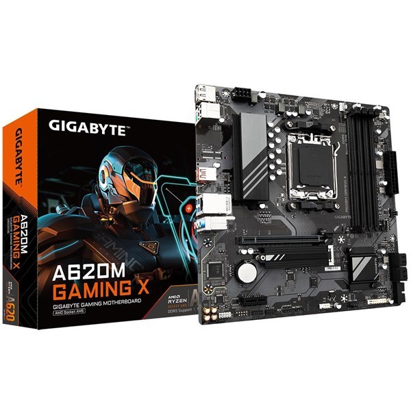 Gıgabyte A620M GAMING X 6400 Mhz (O.C) DDR5 Soket Am5 mAtx Anakart