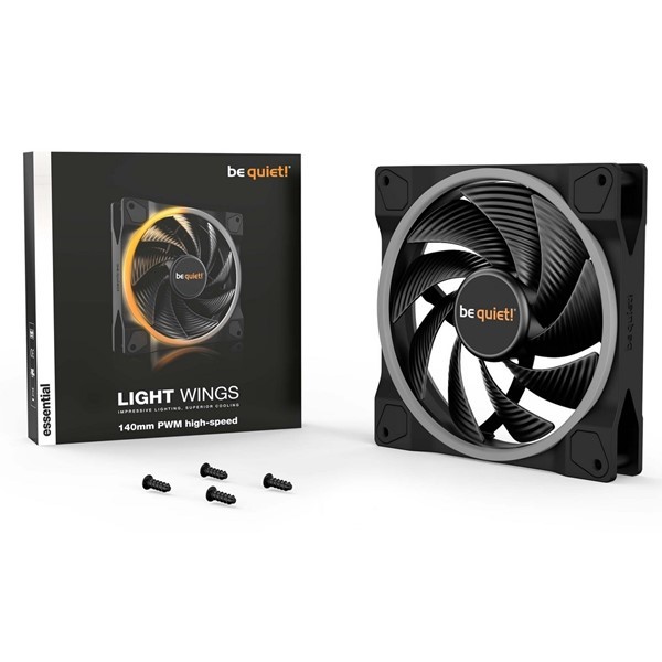 Be Quiet! Light Wings 140MM Pwm Premium Argb Kasa Fanı 4 Pin BL075