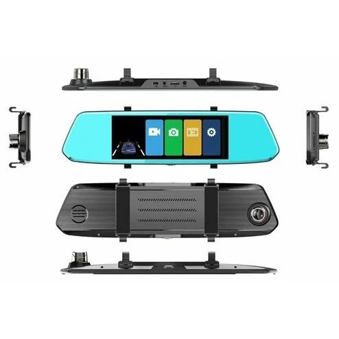 Twogo GO-800F Araç Içi Ayna Tipi Kamera 7" Ekranlı