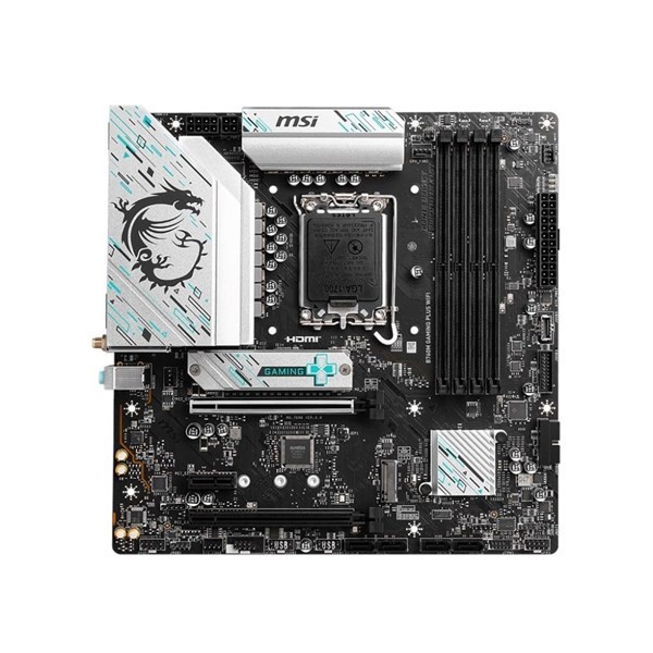 MSI MB B760M GAMING PLUS WIFI SOKET 1700 DDR5 6800(OC) PCI-E M.2 USB3.2 HDMI DP 1x 2.5G LAN WI-FI 6E ATX
