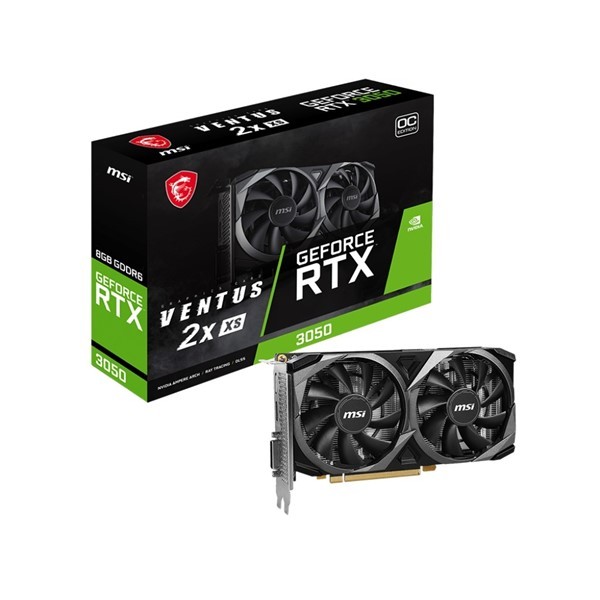 Msı Geforce Rtx 3050 Ventus 2x Xs 8g Oc Gddr6 HDMI Dp DVI 128BIT