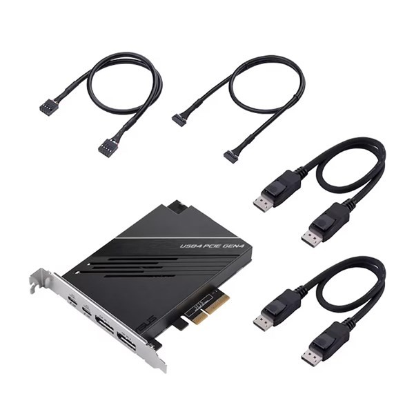Asus Usb4 Pcıe Gen4 Card .2 X16 Pcıe 4.0  20V/3A 60W Çoklayıcı