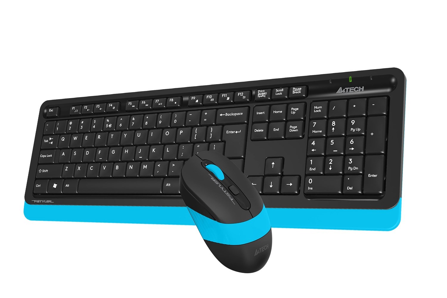 A4-Tech FG1010 Mavi Q Kablosuz Klavye Mouse Set