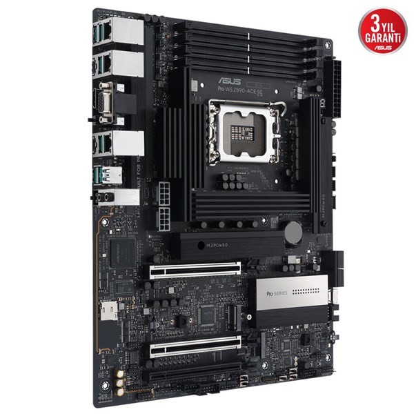 Asus Pro Ws Z890 Ace Se Ddr5 Thunderbolt-Hdmı Dp Pcıe 5.0 1851P Atx