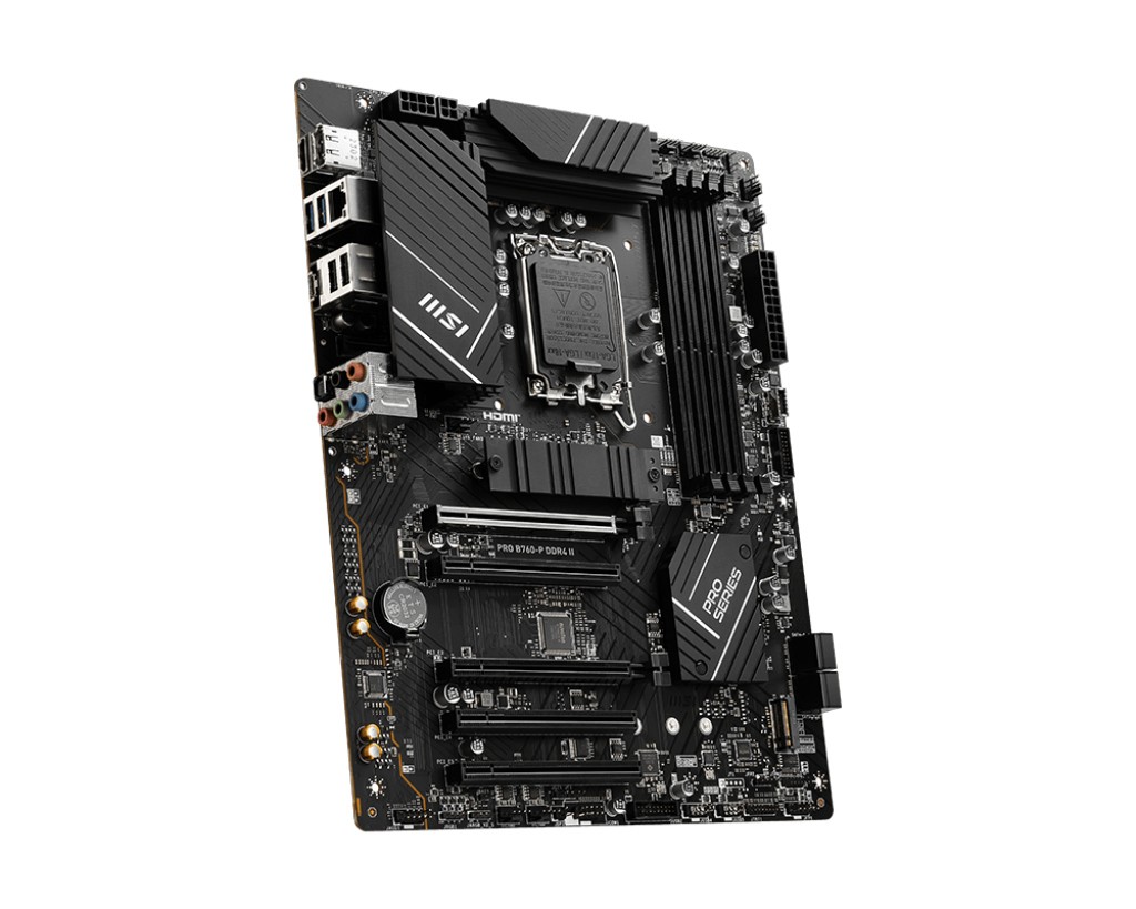 MSI MB PRO B760-P DDR4 II SOKET 1700 DDR4 5333(OC) PCI-E M.2 USB3.2 HDMI DP 1x 2.5G LAN ATX