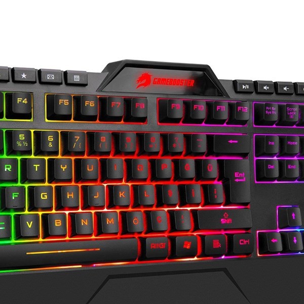 GameBooster G59K Frontier Rainbow Aydınlatmalı Membrane Oyun Klavyesi (GB-G59K)