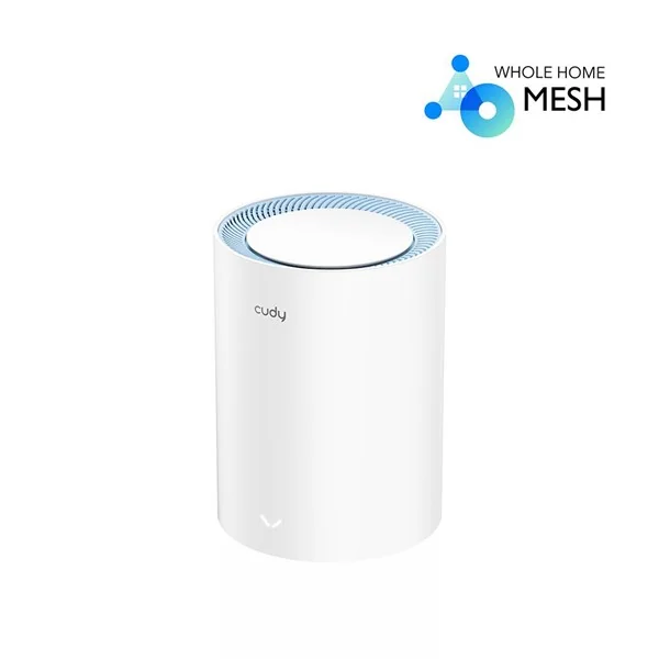 Cudy M1200 5ghz 867MBPS, 2.4ghz 300MBPS, 1 Port, 2X5DBI Anten, Wi-Fi Mesh Menzil Genişletici Router