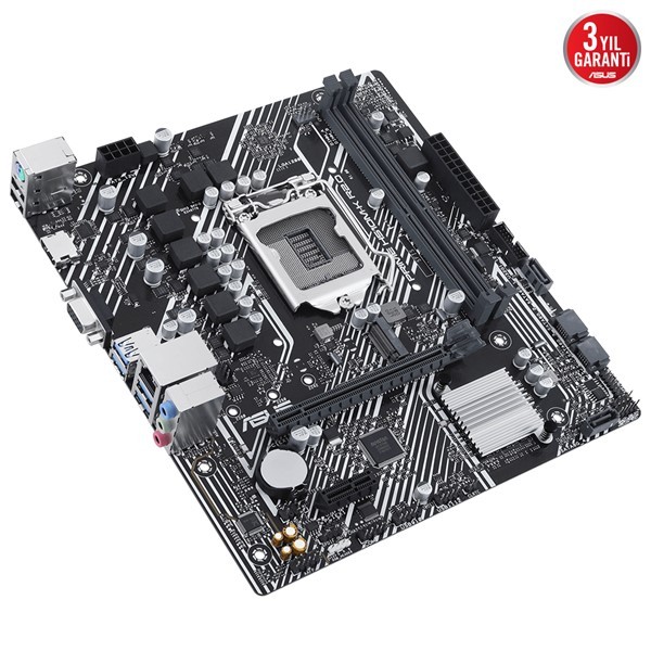 Asus Prıme H510M-K R2.0 Intel H470 Lga1200 DDR4 3200 Hdmı Vga M2 Usb3.2 Matx (Prıme H510M-K R2.0) Anakart