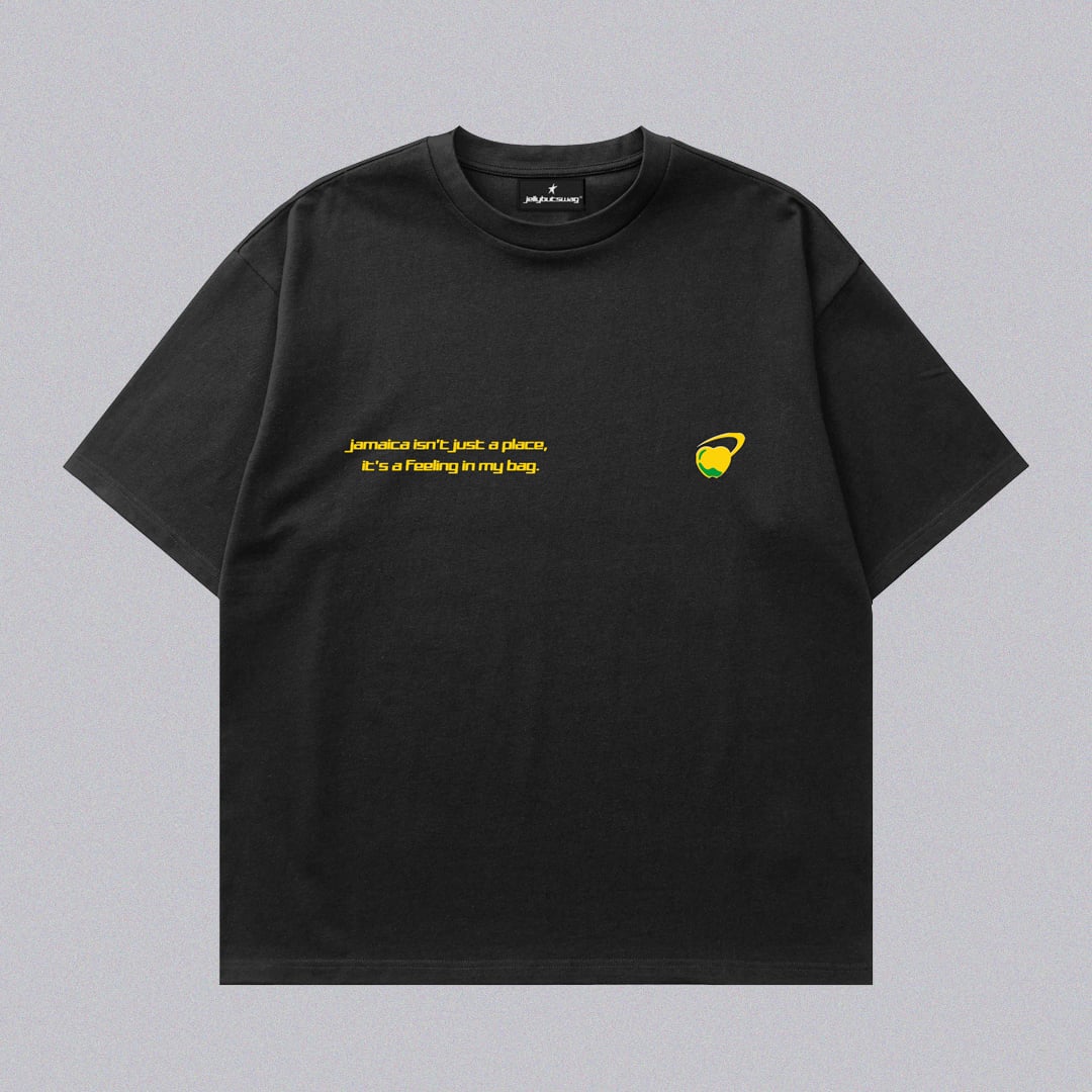 Jam Boxy Tee - Siyah