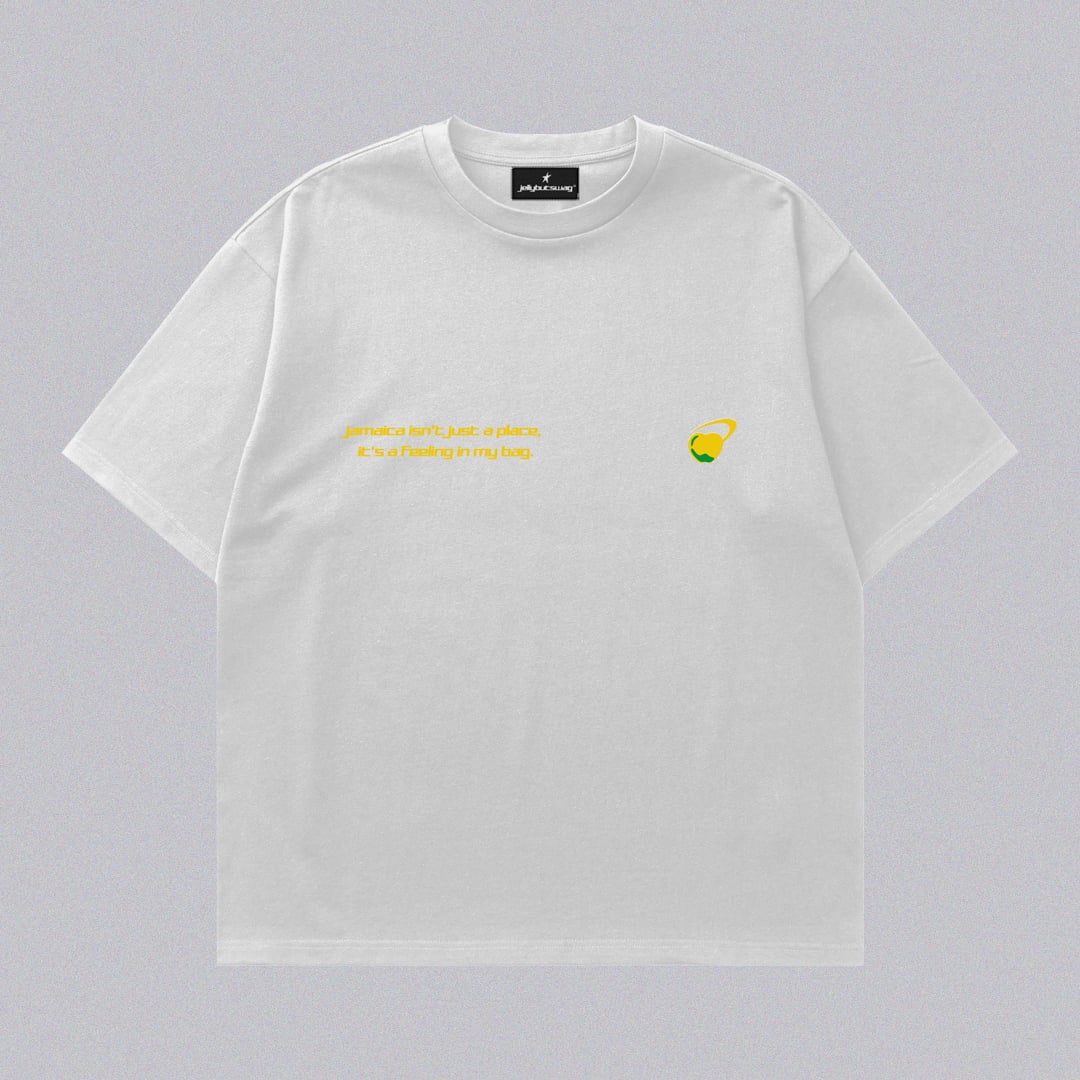 Jam Boxy Tee - Beyaz