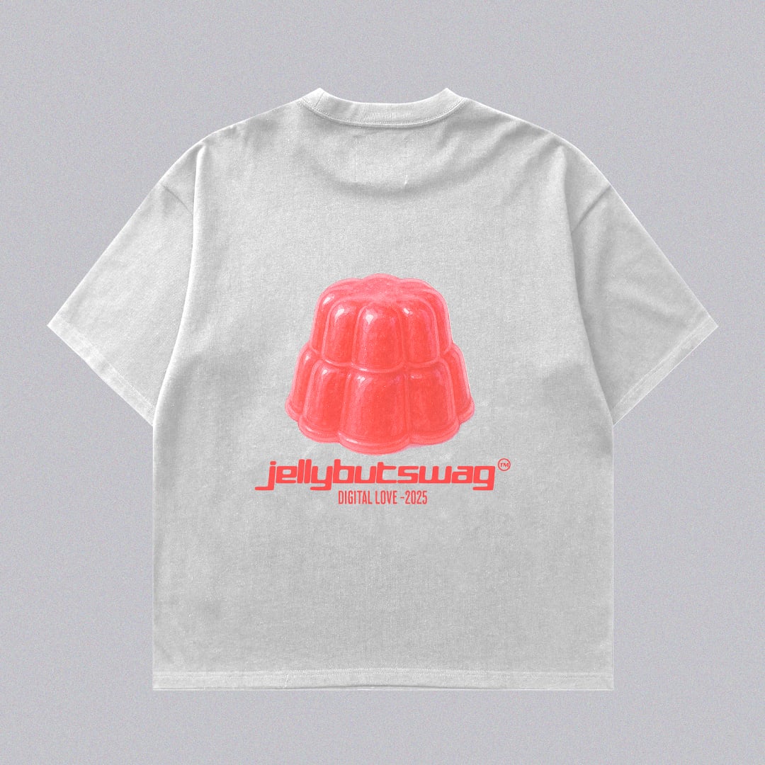 Jelly Boxy Tee - Beyaz