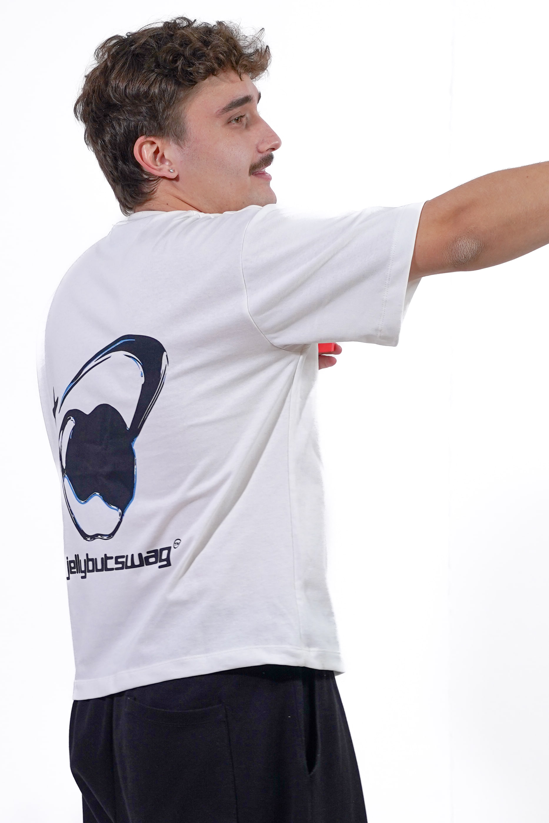 Logo Boxy Tee - Beyaz