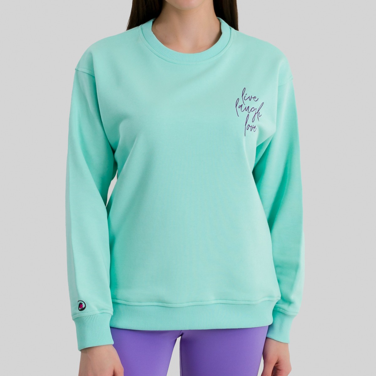 Live, Laugh, Love - Mint Sweatshirt