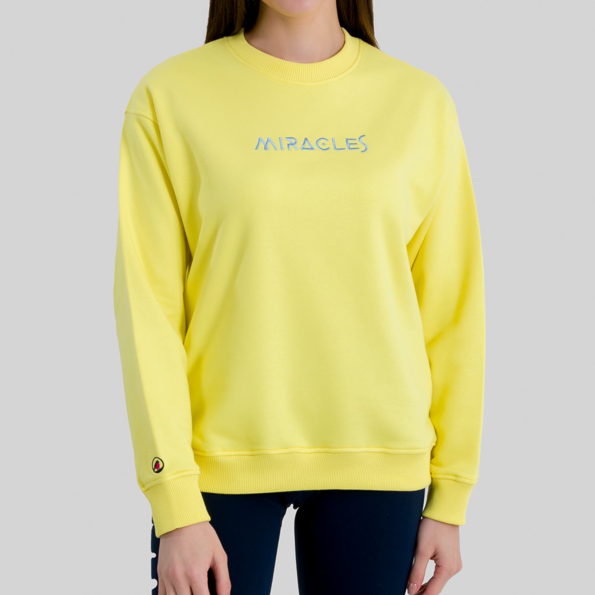 Miracles Sarı Sweatshirt