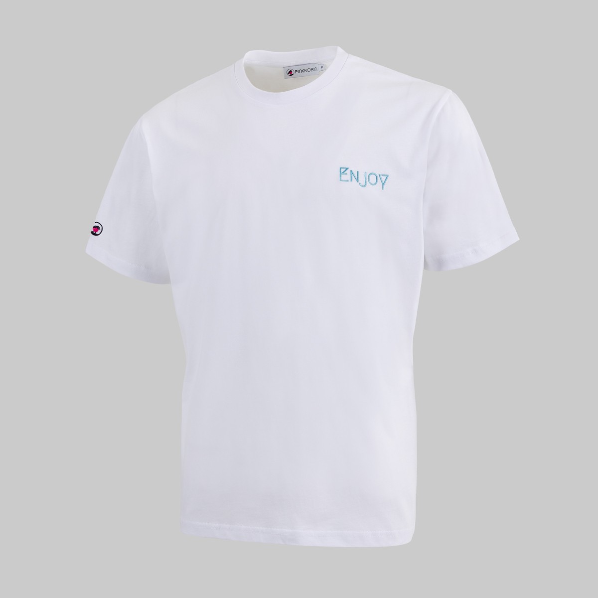 Enjoy - Beyaz T-Shirt