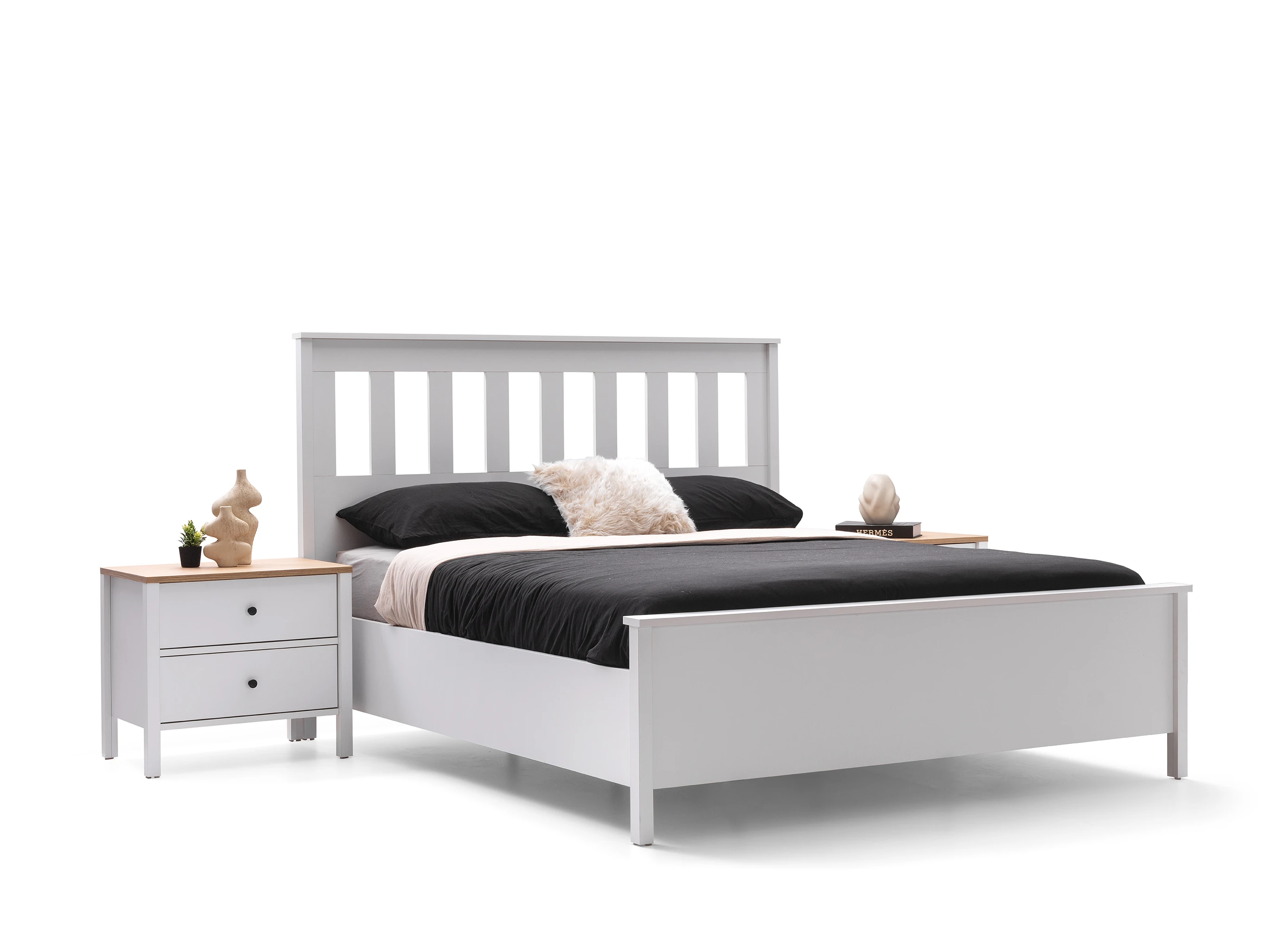 LOFT MONA AHŞAP KARYOLA 