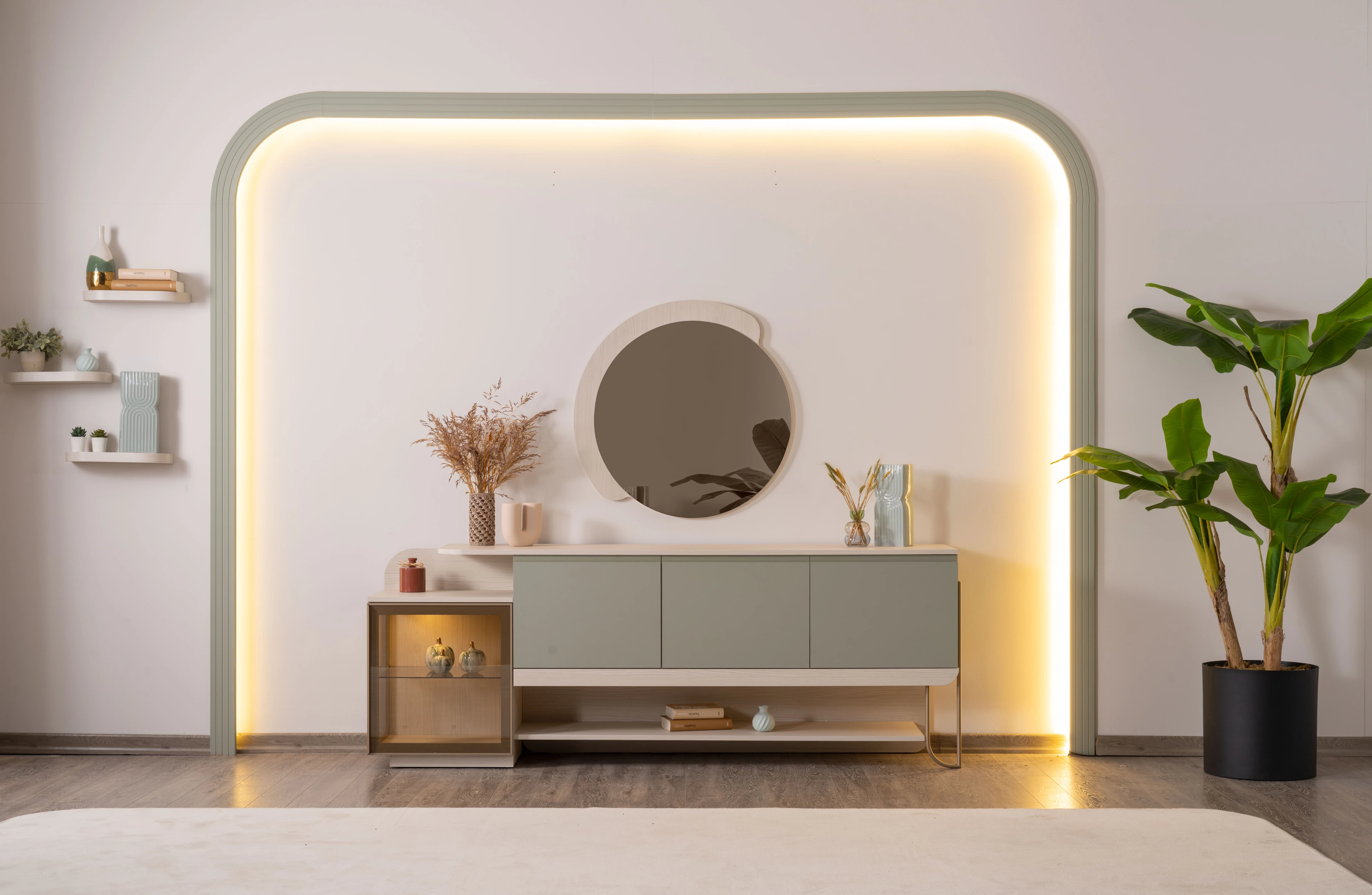 CHARİSMA AYNALI KONSOL