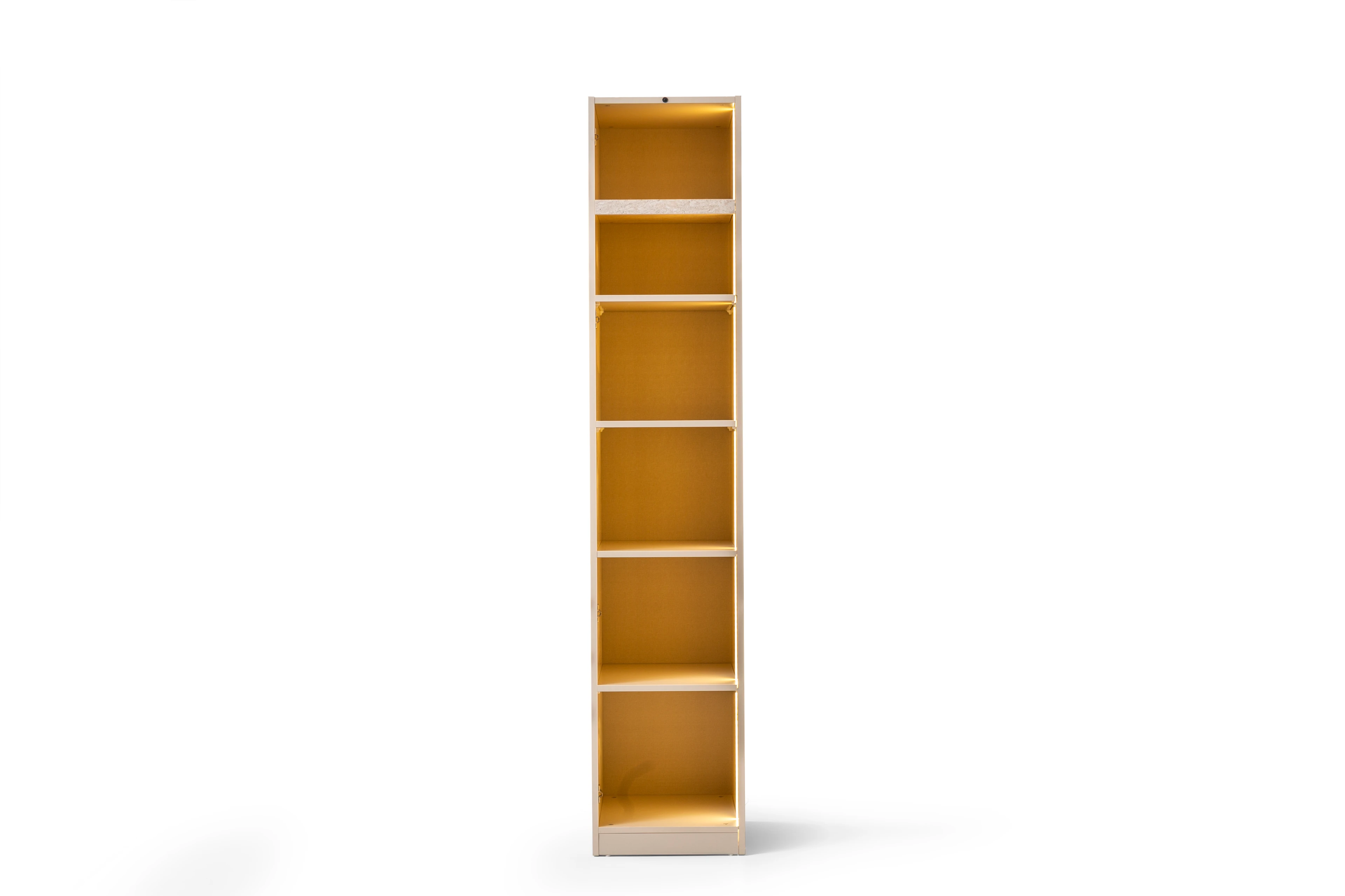 TROYA TEK KAPILI RAFLI PANJUR KAPAK DOLAP 