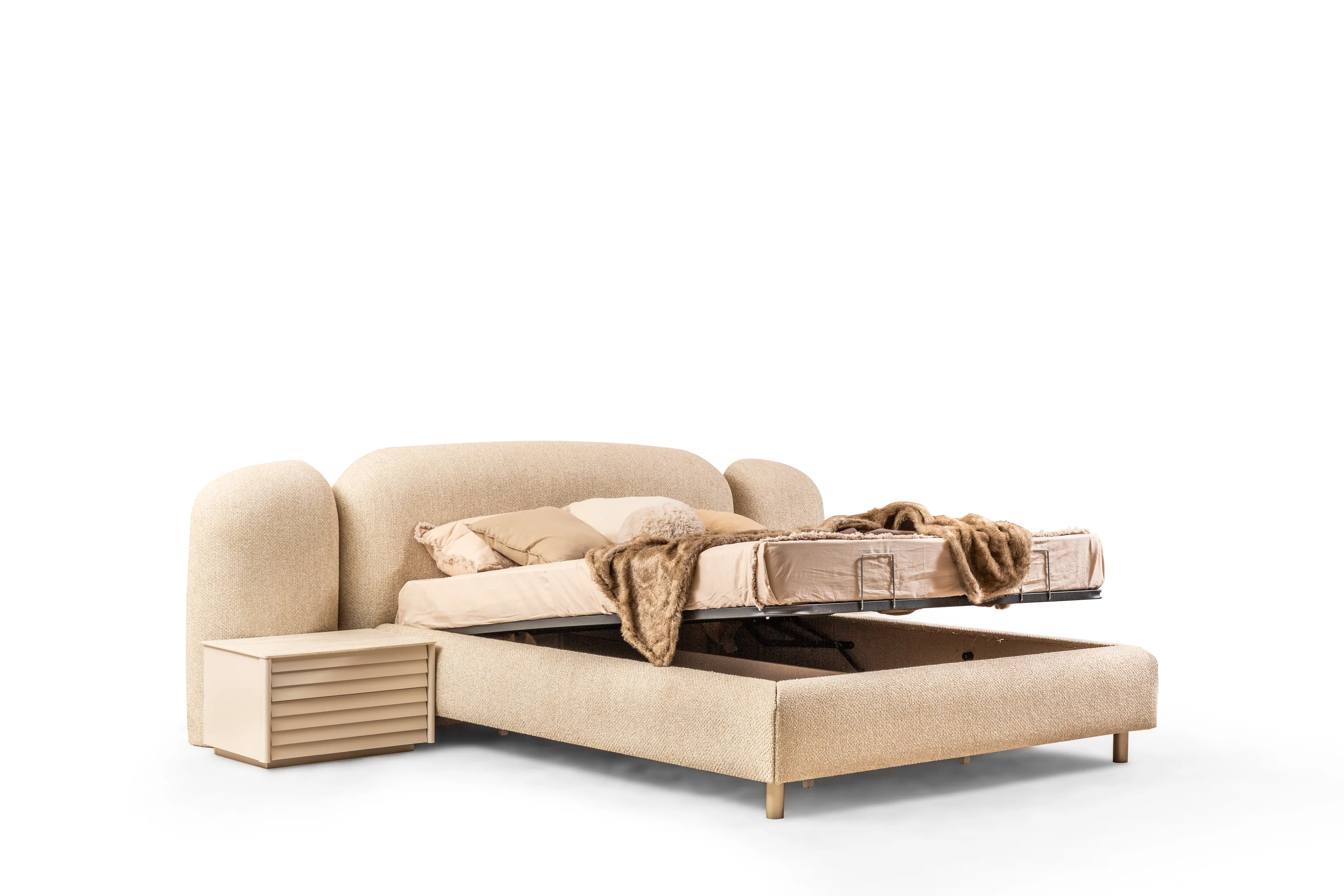 TROYA BAZALI KARYOLA 160X200 CM