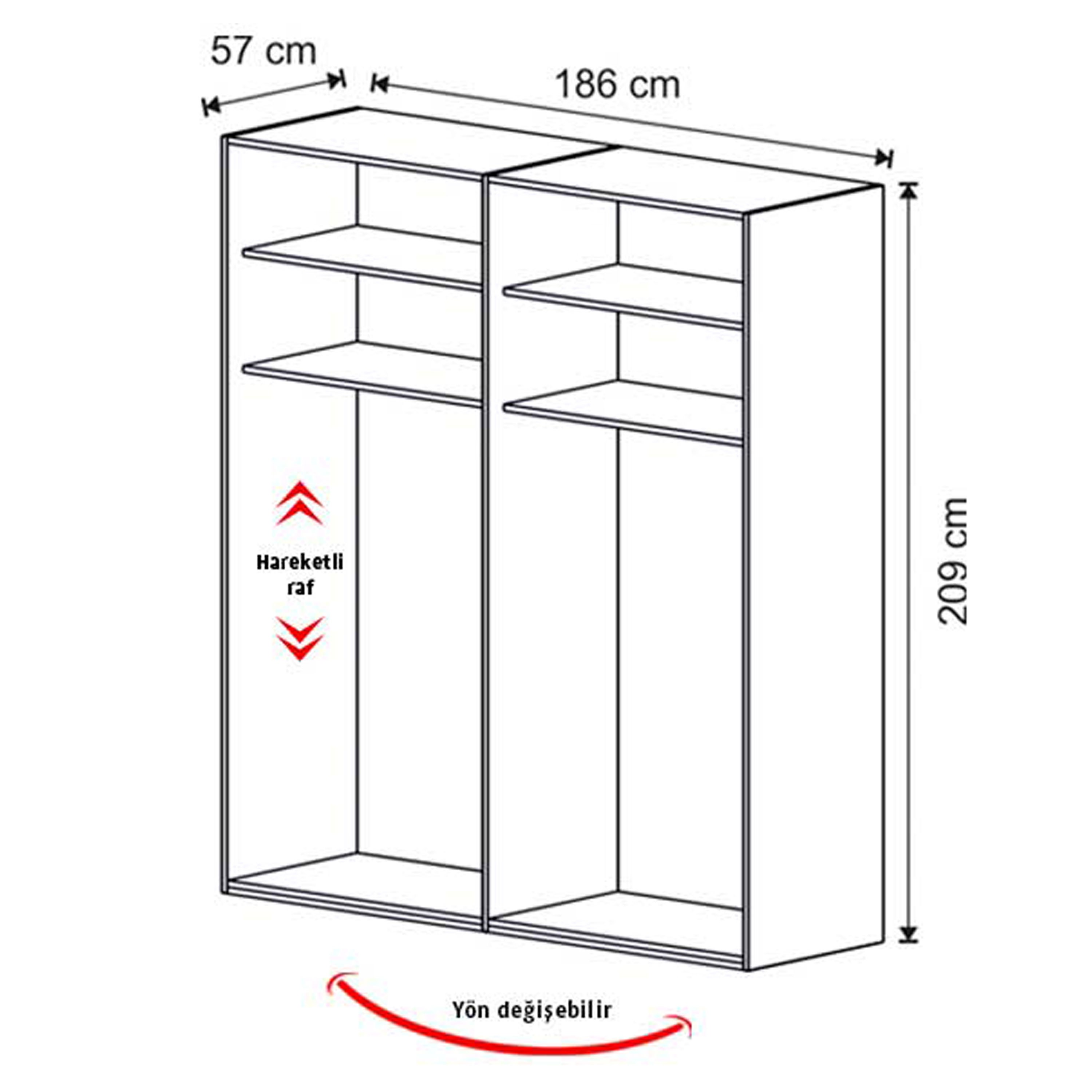 ELEGANT 4 KAPILI DOLAP