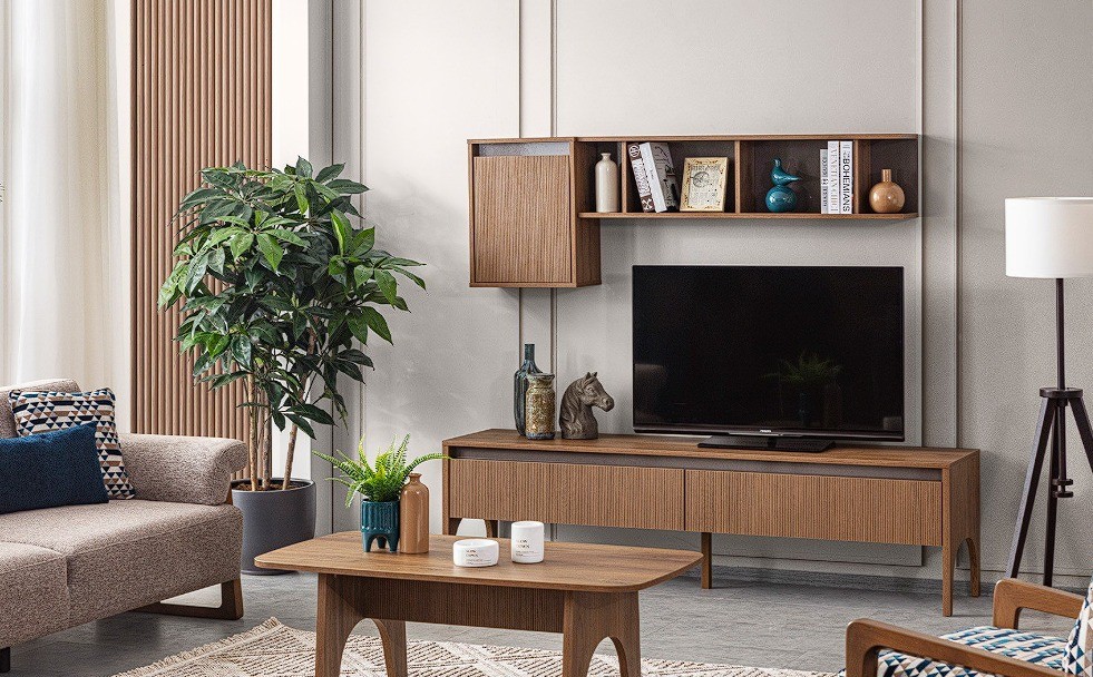 WOOD TV ÜNİTESİ