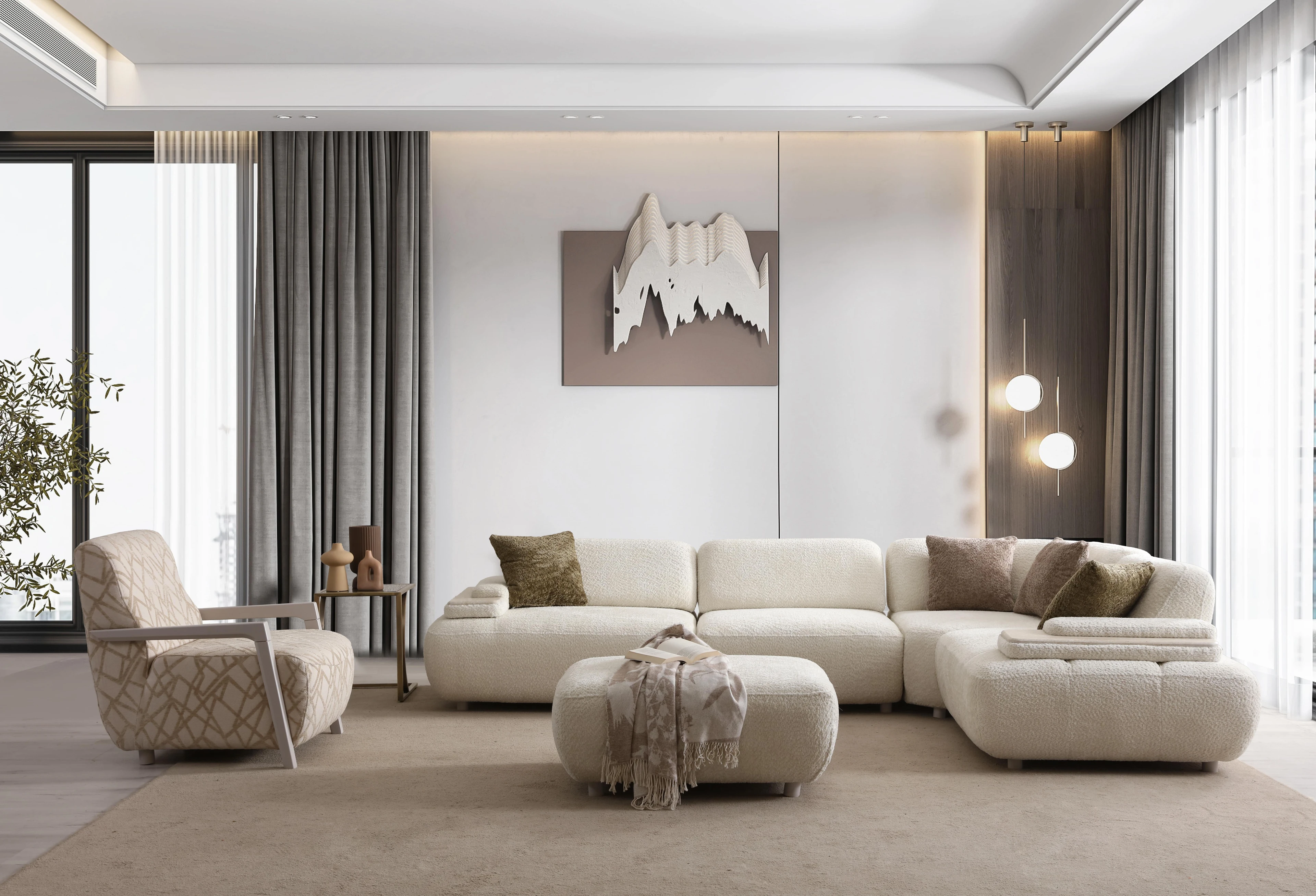 TOSCANA KÖŞE KOLTUK