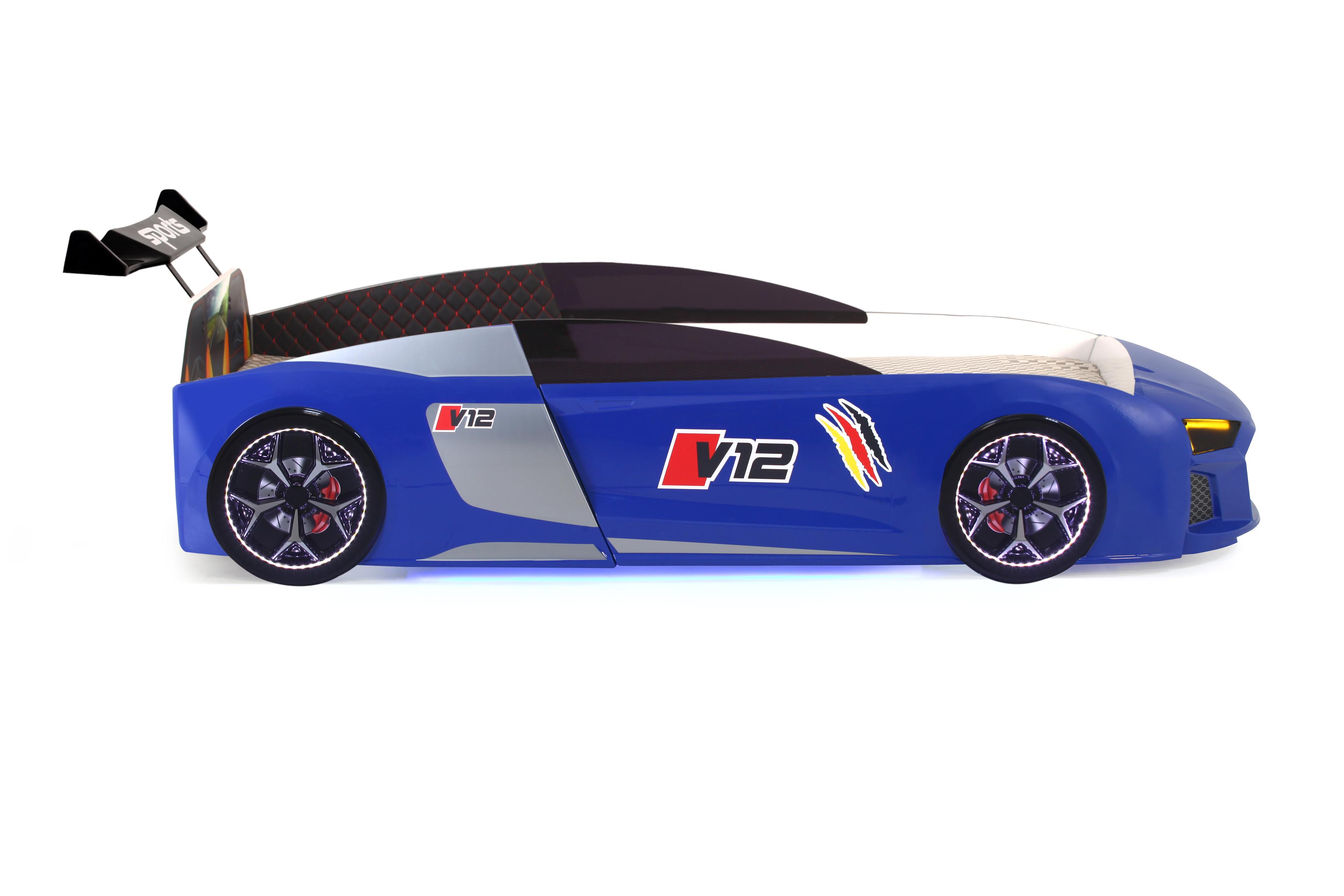 V12 FULL MAVİ ARABALI KARYOLA