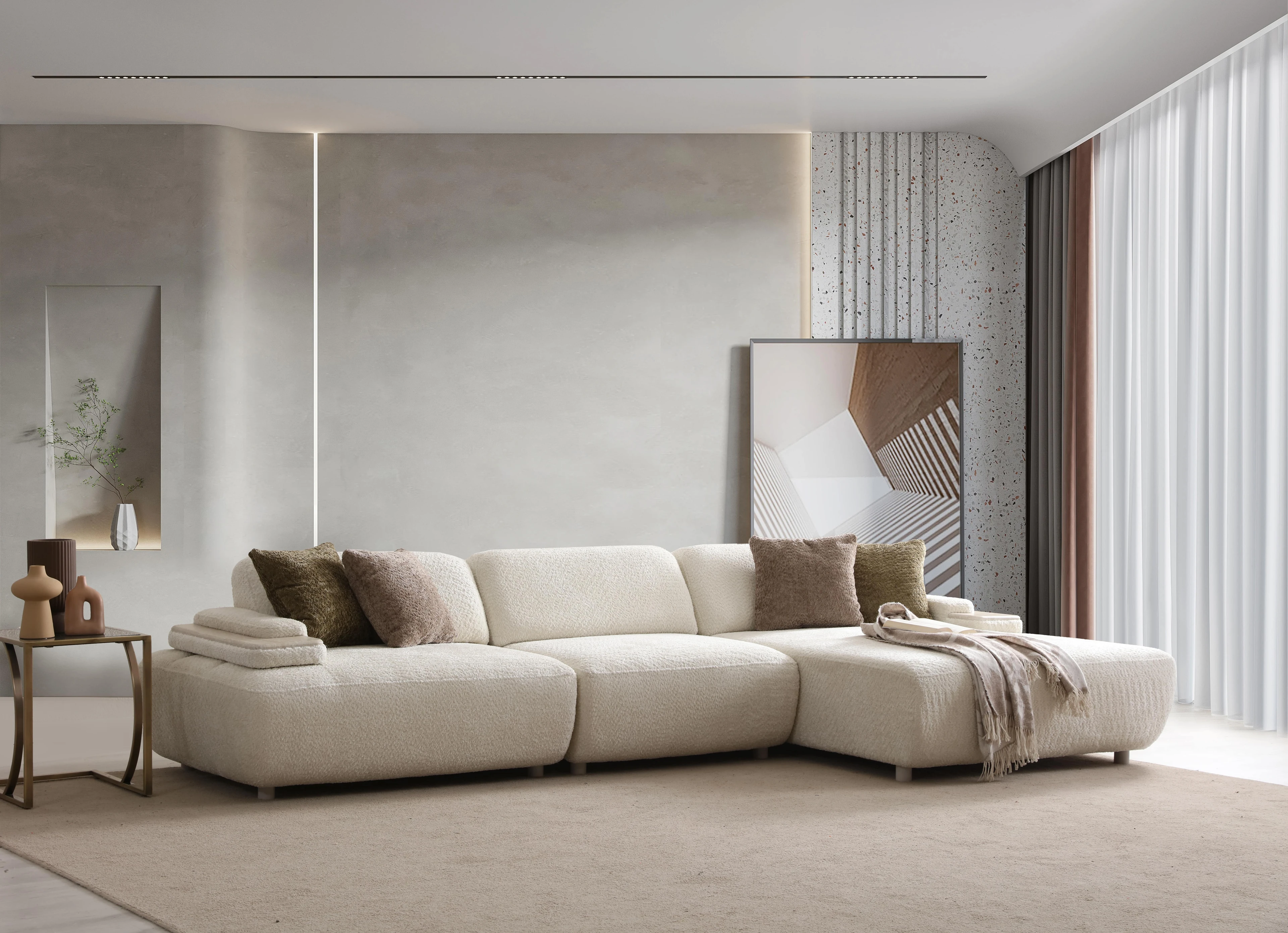 TOSCANA KÖŞE KOLTUK