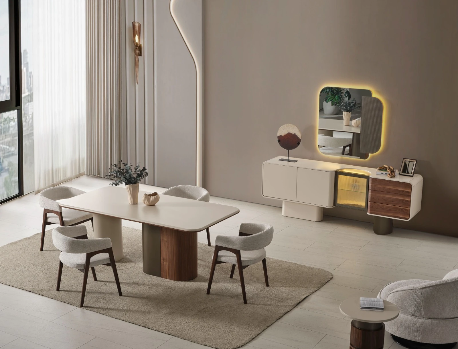 VALENTİN YEMEK ODASI