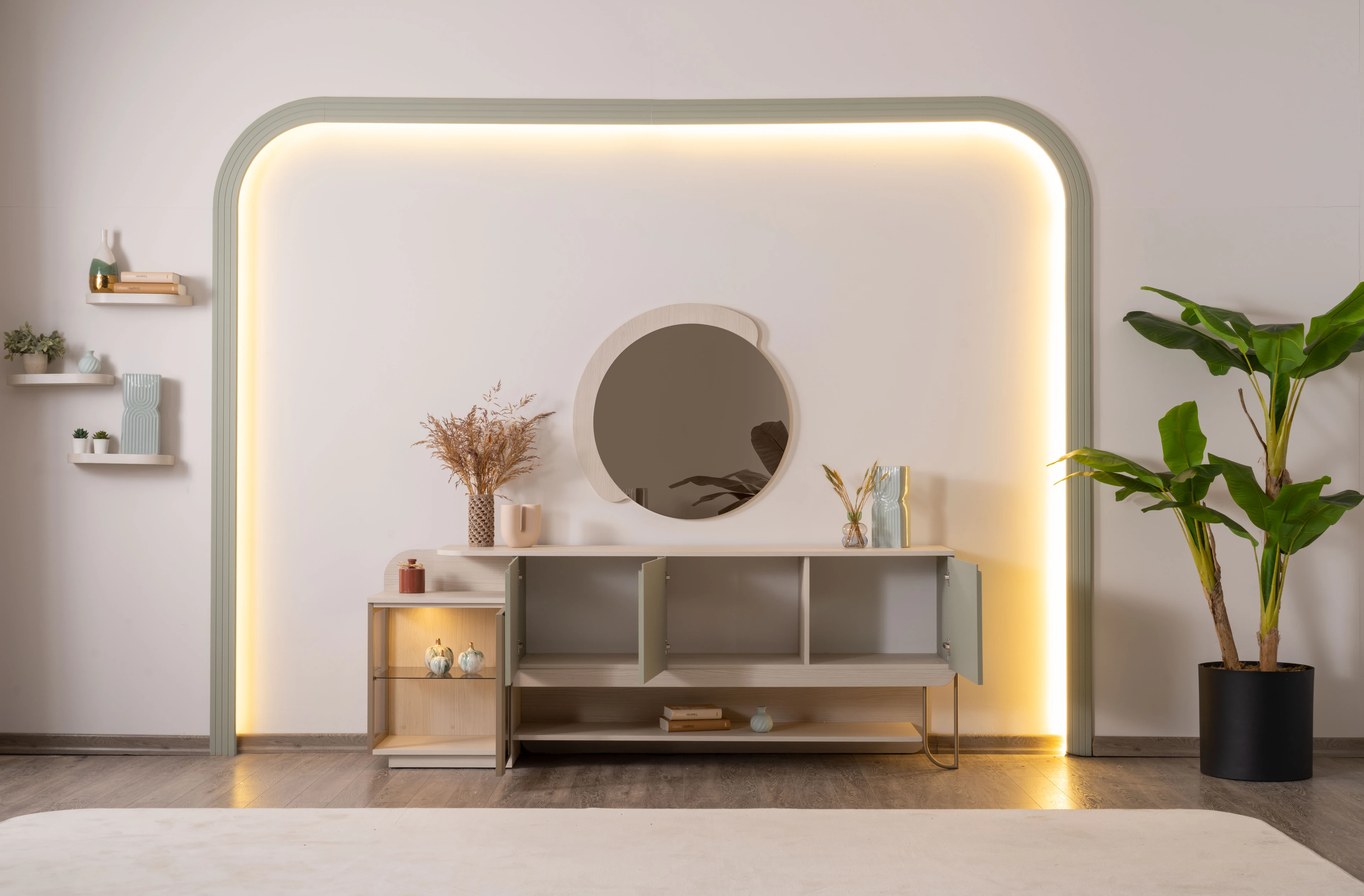 CHARİSMA AYNALI KONSOL