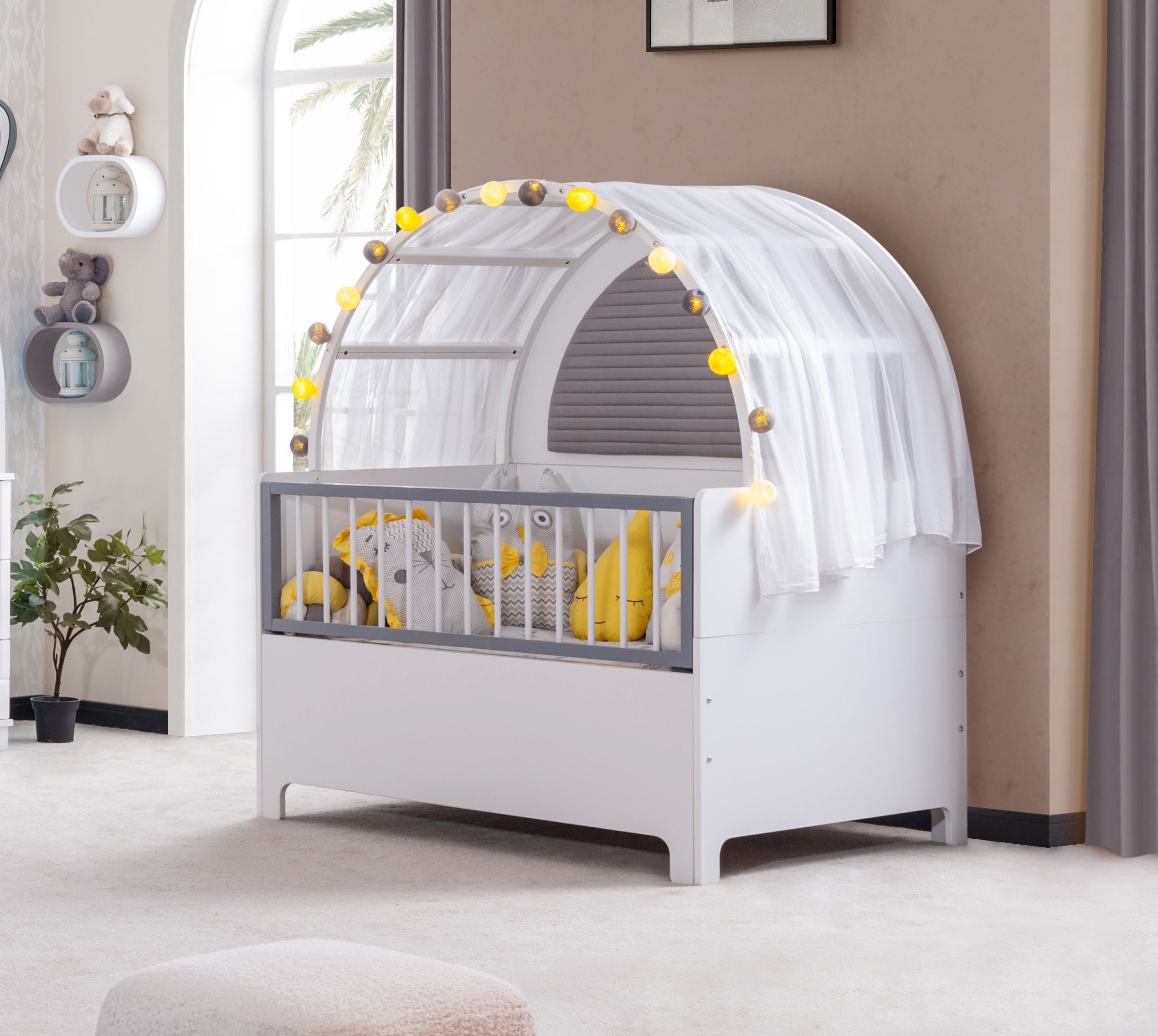 VİRA GRİ BEBEK ODASI 