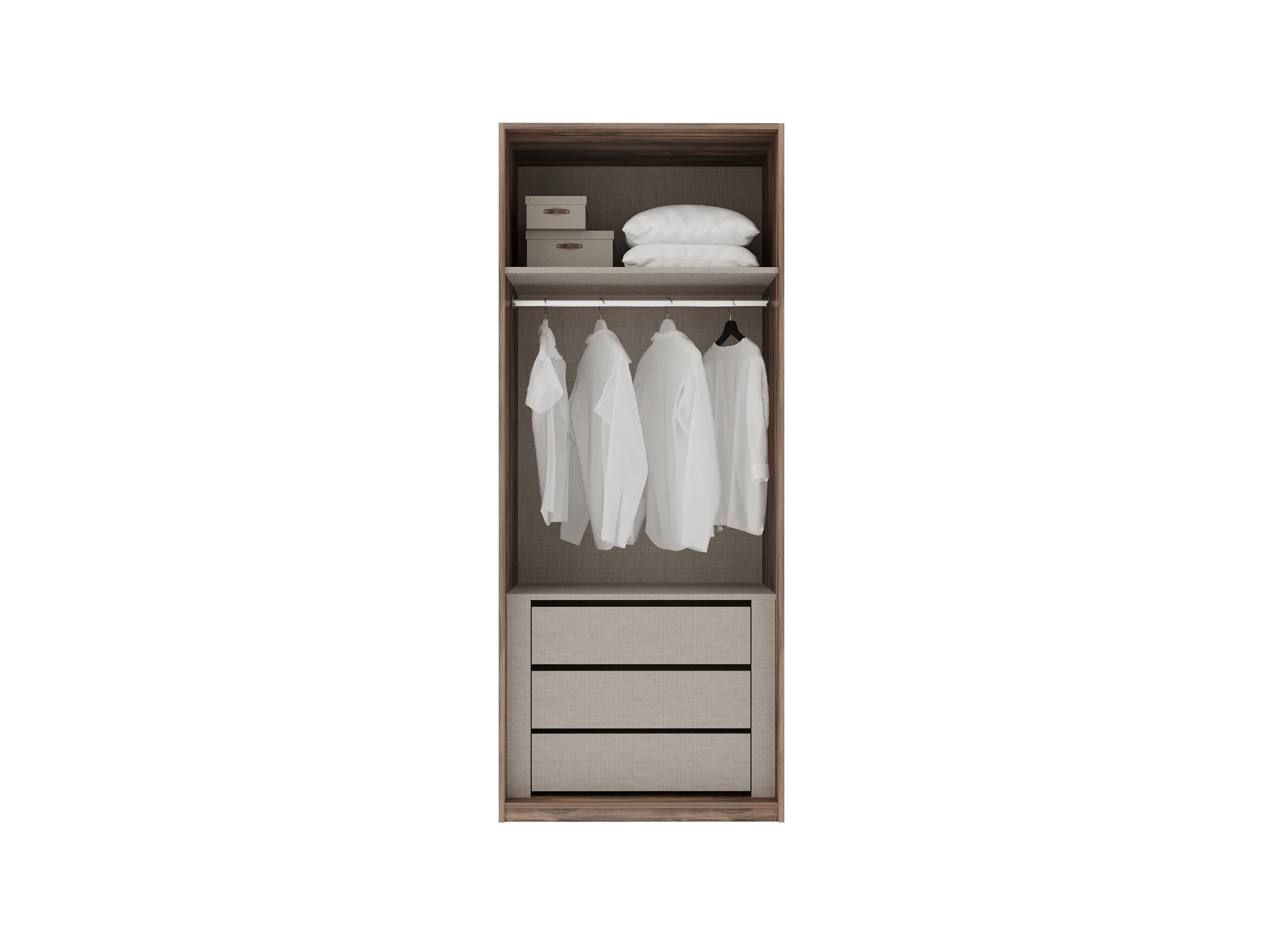 VOLANTE 2 KAPILI 3 ÇEKMECELİ DOLAP