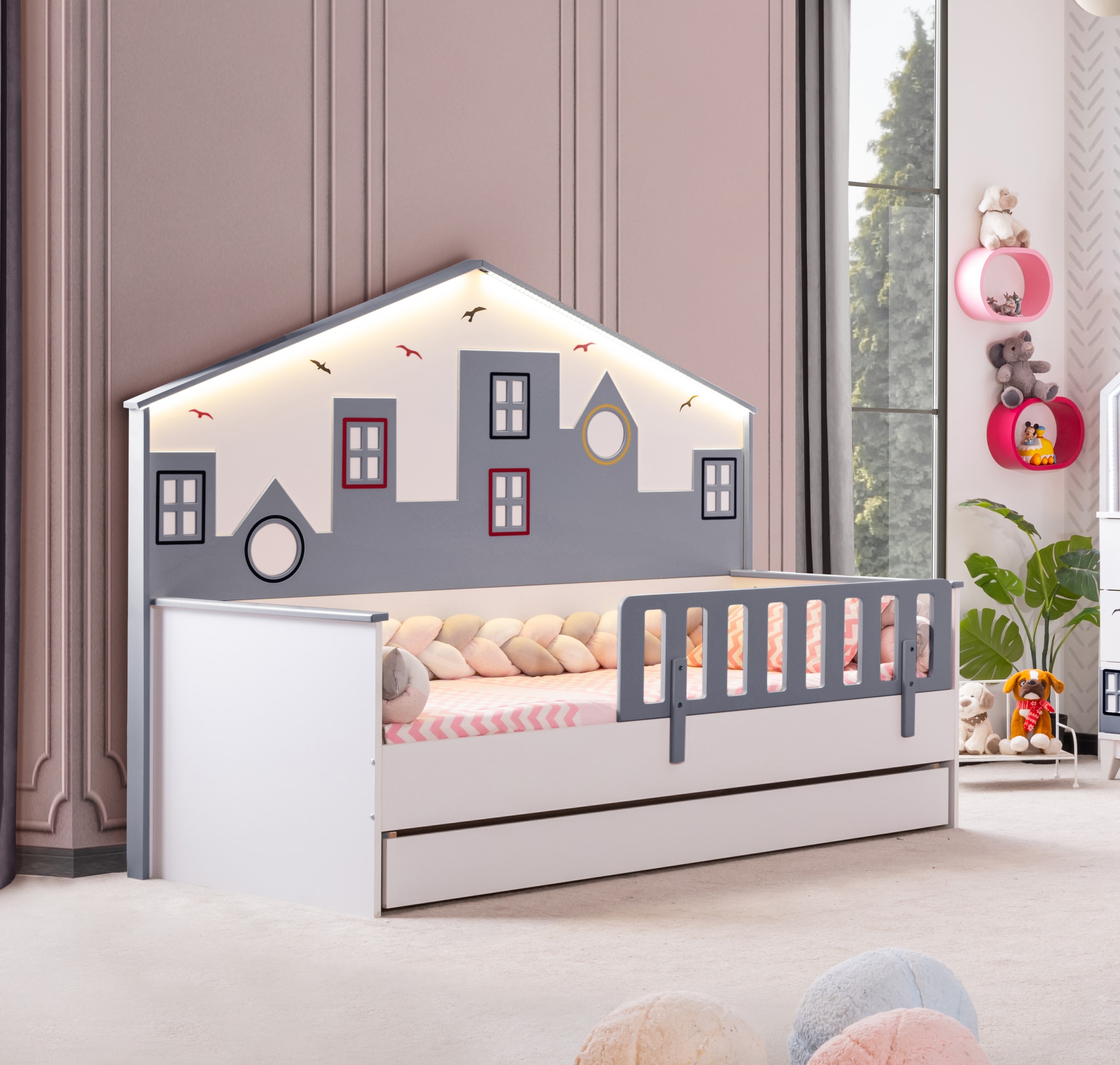 CİTY GRİ BEBEK ODASI 
